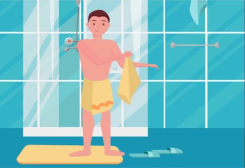 Sốt rét có được tắm không