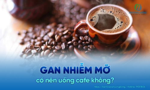 Gan nhiễm mỡ có nên uống cafe không?