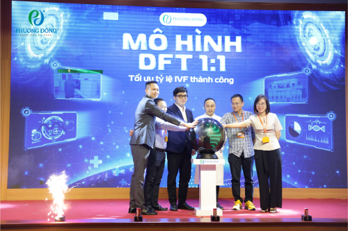 Khoảnh khắc rực rỡ tại lễ ra mắt mô hình DFT 1:1 tối ưu tỷ lệ IVF thành công
