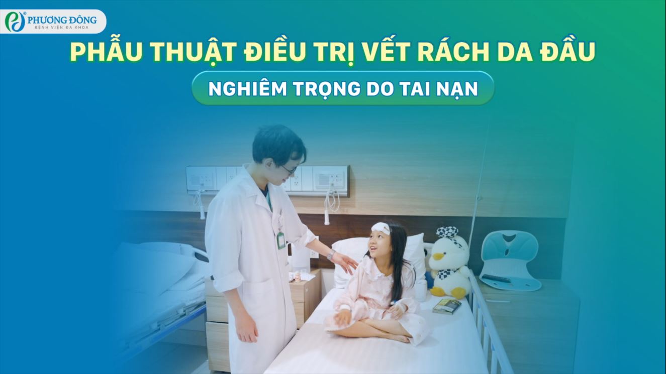 Ca cấp cứu rách da đầu nghiêm trọng của bé 8 tuổi!