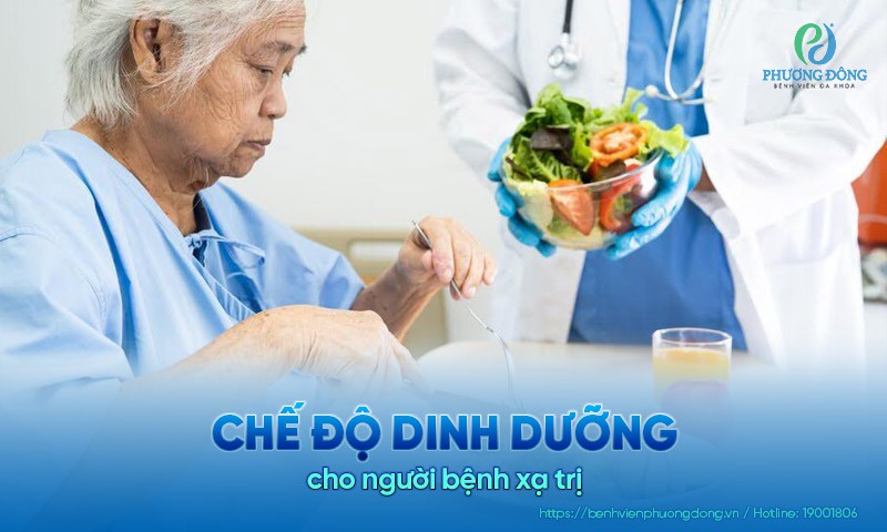 Chế độ dinh dưỡng cho người xạ trị